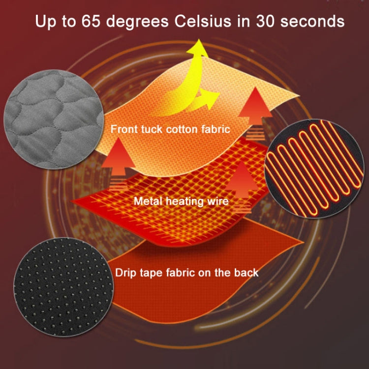 USB Charging Intelligent Thermostatic Heating Cushion(Black) - free shipping - PMC TechLife - Order now!