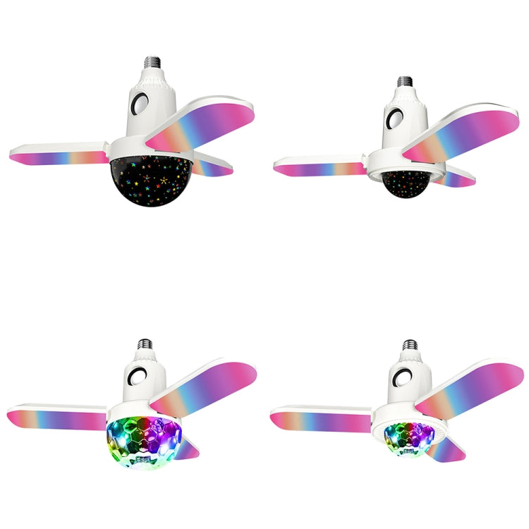 ZSCPH-001 40W Multifunctional Bluetooth RGB Colorful Three-Leaf Music Atmosphere Light, Size: L (Star) - Smart Light Bulbs by PMC TechLife | Online Shopping South Africa | PMC TechLife | Buy Now Pay Later Mobicred