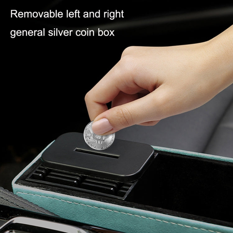 DE RAN FU Car Seat Storage Box Cup Holder Fur Citrine Phone Sundry Storage Box(Brown) - Stowing Tidying by DE RAN FU | Online Shopping South Africa | PMC TechLife | Buy Now Pay Later Mobicred