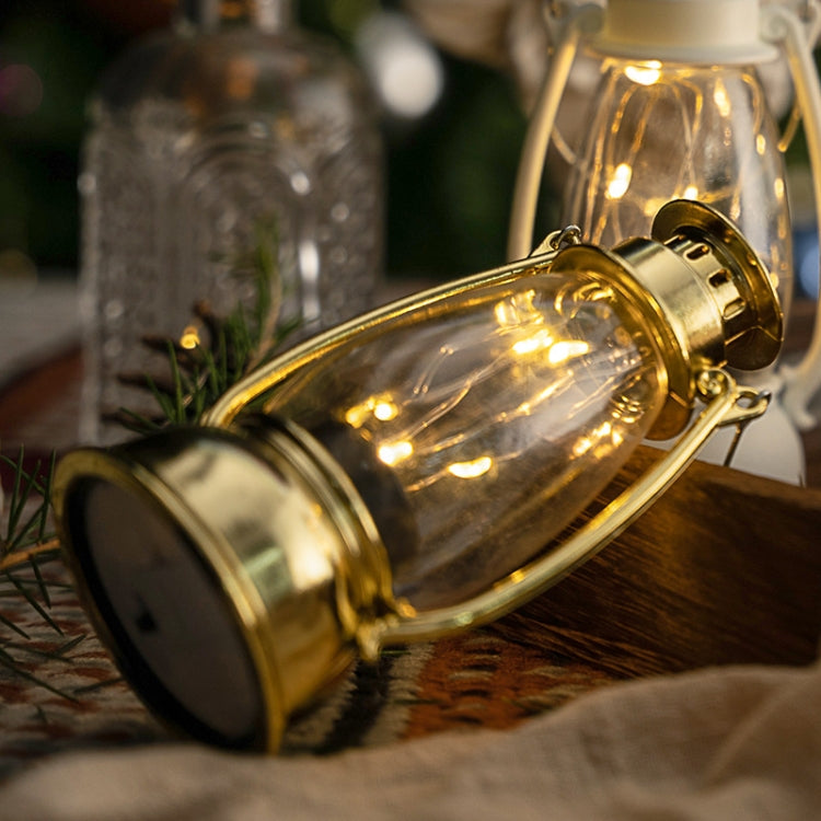 Retro Lantern Table Decoration Christmas Scene Decoration Simulation Oil Lamp(Black) - Decoration Lamps by PMC TechLife | Online Shopping South Africa | PMC TechLife