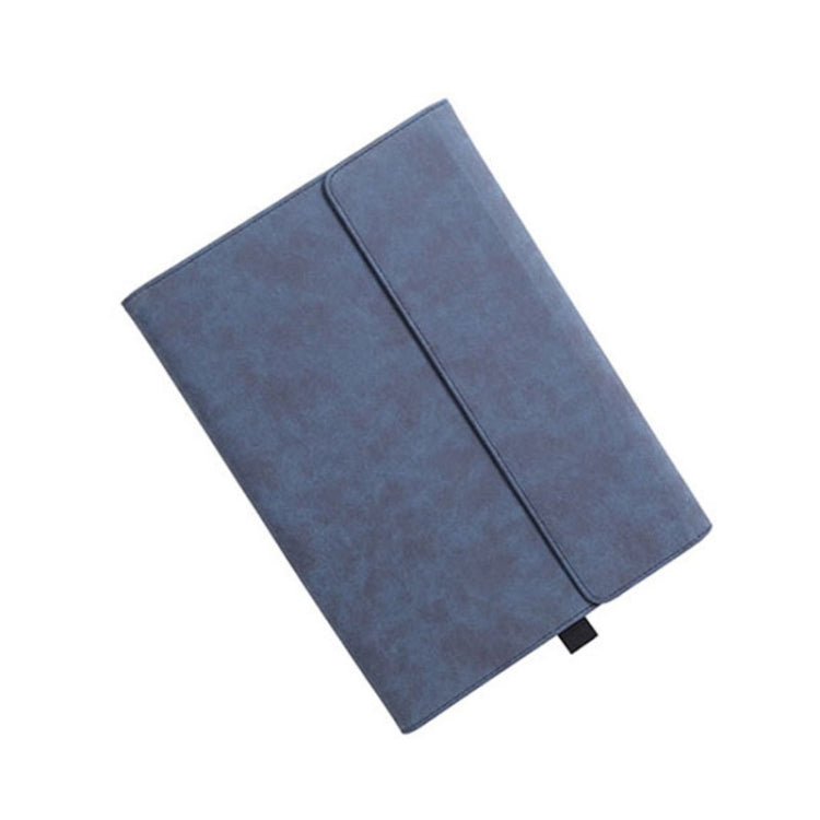 For Microsoft Surface Pro 8 Tablet Protective Case Holder(South African Sheepskin Blue Case) - Others by PMC Jewellery | Online Shopping South Africa | PMC Jewellery | Buy Now Pay Later Mobicred