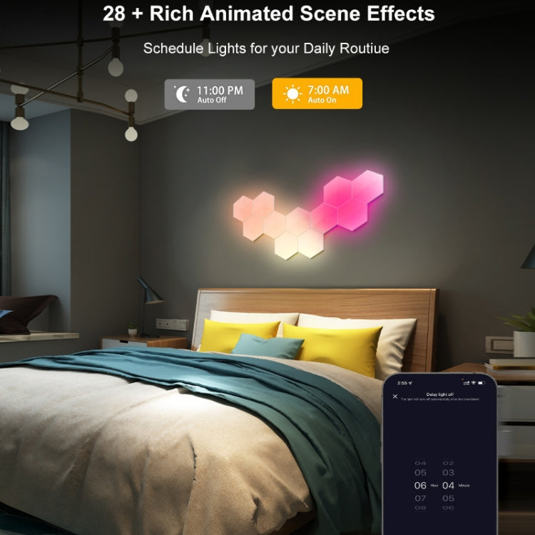 Gaming Ambient Light Smart Chiclet Backdrop Quantum Wall Light, Versions: Bluetooth(6 PCS/Set) - Novelty Lighting by PMC TechLife | Online Shopping South Africa | PMC TechLife | Buy Now Pay Later Mobicred