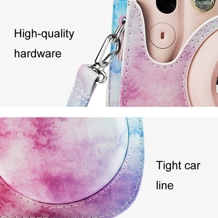 For Instax Mini11 / 9 / 8 PU Cortex Retro Camera Bag Protective Cover(Fantastic Cloud) - Leather Bag by CAIUL | Online Shopping South Africa | PMC TechLife