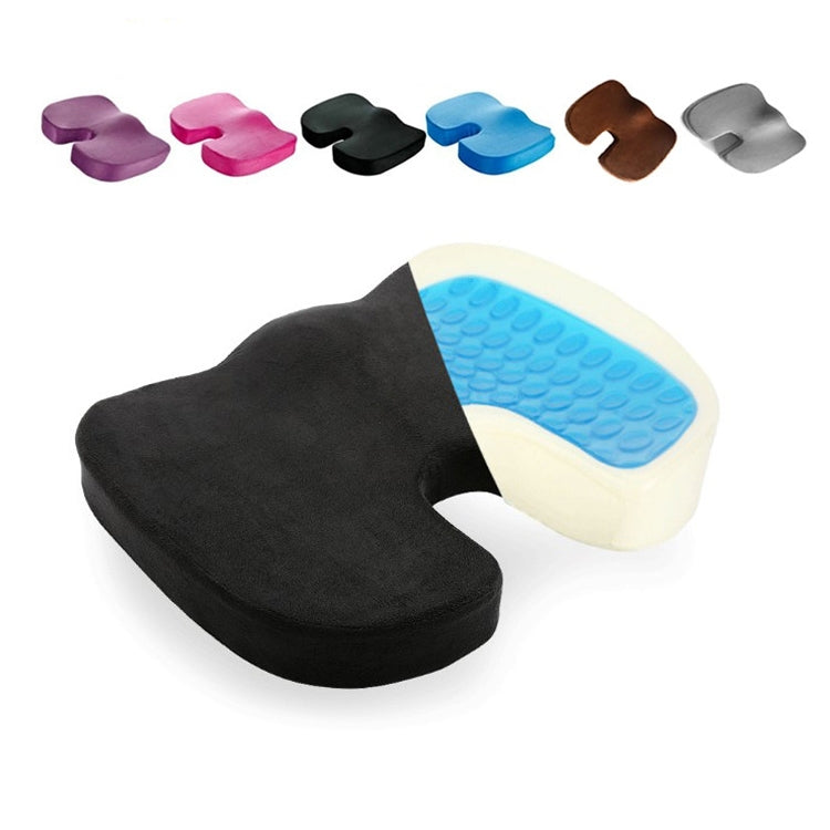 Office Gel Cushion Beauty Buttocks Anti-hemorrhoid Cushion(Mesh Fabric Coffee) - Cushions & Pillows by PMC TechLife | Online Shopping South Africa | PMC TechLife | Buy Now Pay Later Mobicred