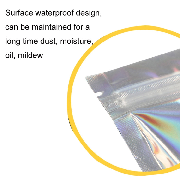 100PCS Laser Self-sealing Packaging Bag Data Line Aluminum Foil Plastic Bag , Size: 20x30cm -  by PMC TechLife | Online Shopping South Africa | PMC TechLife