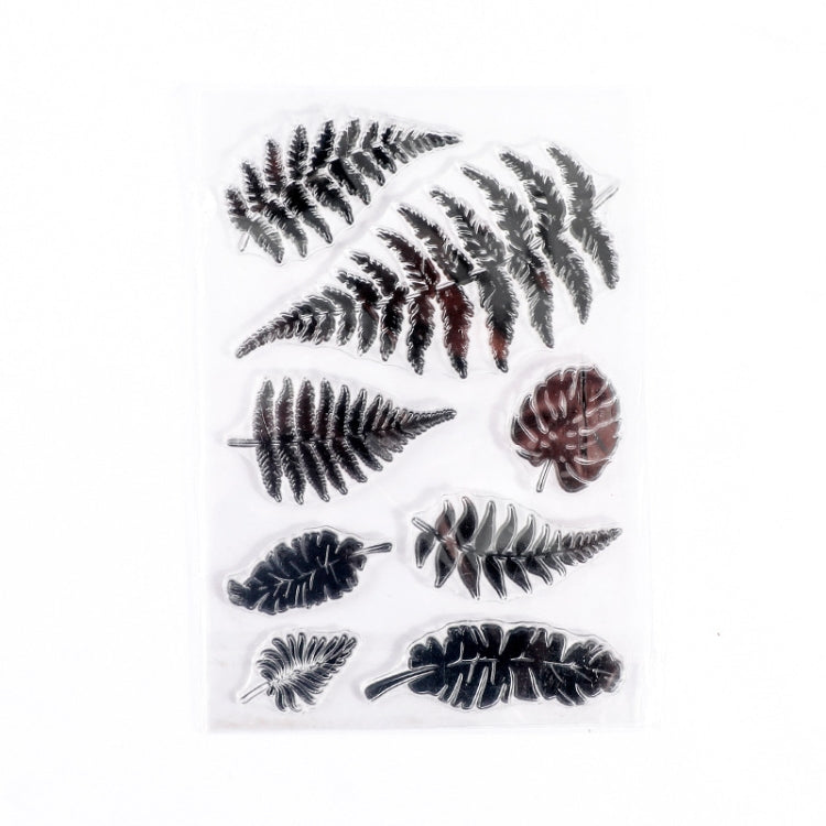 5 PCS Vintage Botanical Arrangement Handbook Clear Silicone Stamp(Fern) - free shipping - PMC TechLife - Order now!