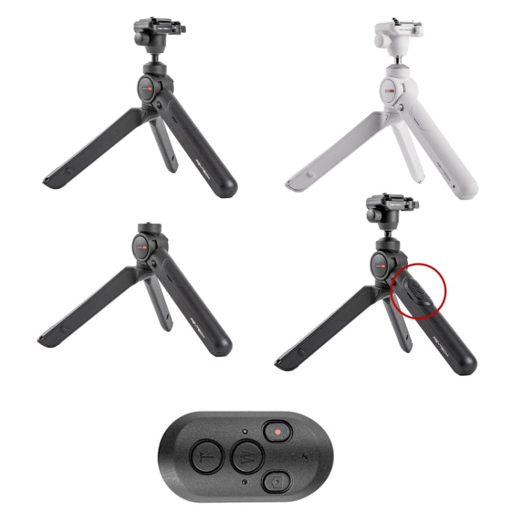 PGYTECH Camera Mobile Phone Desktop Pan Tilt Handheld Tripod, Specification: Remote Control Set - free shipping - PMC TechLife - Order now!