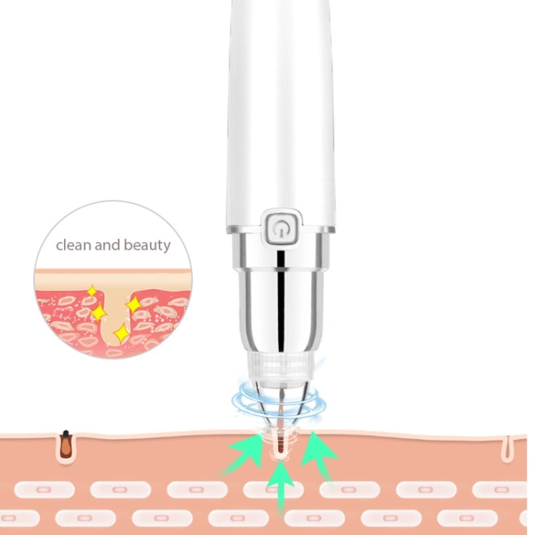 HD-3138 Electric Pore Cleaning Instrument Hot Compress To Export Acne Removing Blackhead Beauty Instrument(White) - free shipping - PMC TechLife - Order now!