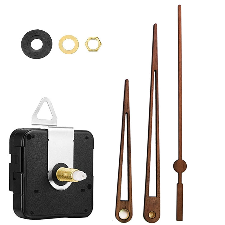 Quartz Clock Dial Repair Kit DIY Wall Clock Parts,Spec: Movement+S04 Wooden Needle - DIY Clocks by PMC TechLife | Online Shopping South Africa | PMC TechLife