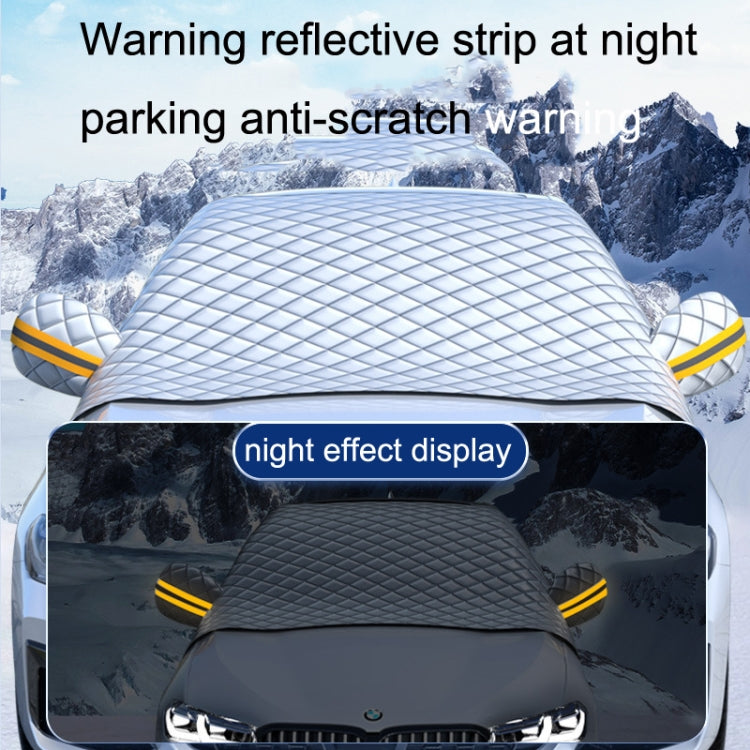 SUITU R-3945 Car Winter Front Glass Snow Shield Defrost Sunshade Thickened Car Clothing, Style: Non-magnet Quilt - free shipping - PMC Jewellery - Order now!