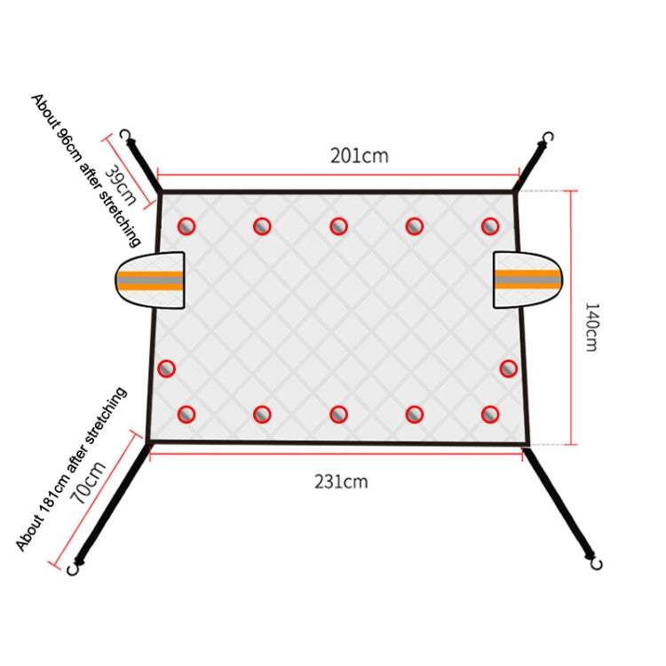 SUITU R-3945 Car Winter Front Glass Snow Shield Defrost Sunshade Thickened Car Clothing, Style: 12 Magnets Quilt - Window Foils & Solar Protection by SUITU | Online Shopping South Africa | PMC TechLife | Buy Now Pay Later Mobicred