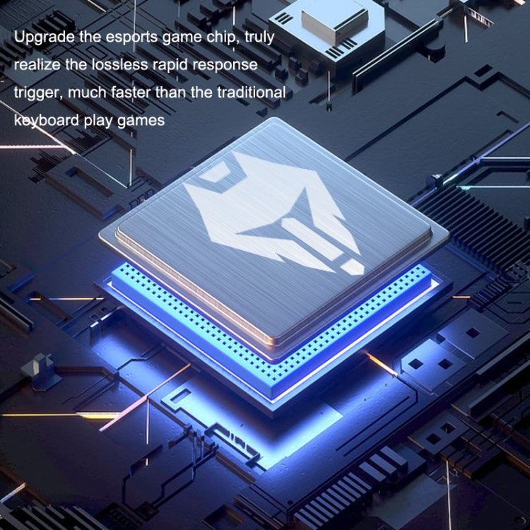 LANGTU GK65 65 Keys Wireless / Bluetooth / Wired Three Model Game Mechanical Keyboard, Cable Length: 1.5m(Sky Blue) - free shipping - PMC Jewellery - Order now!