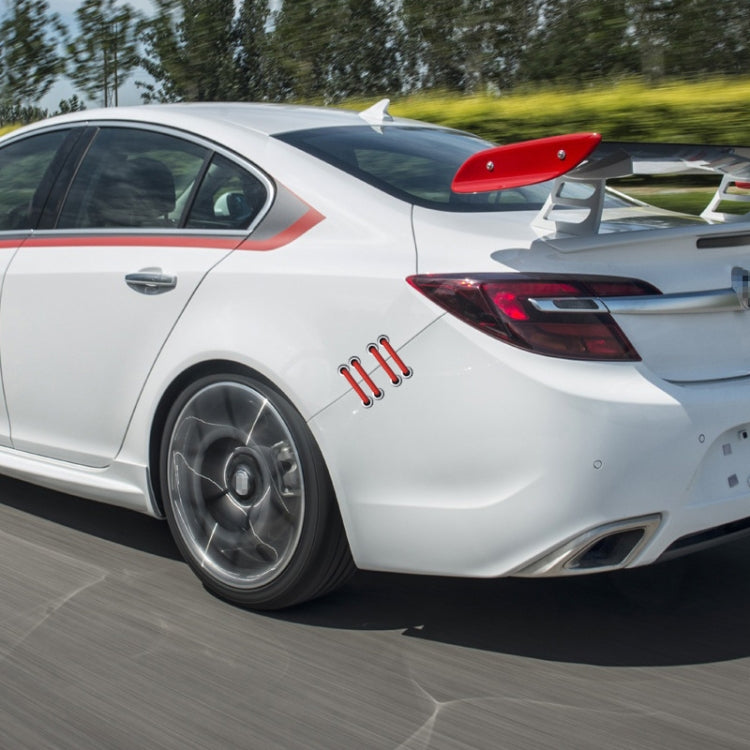 10pcs Shoelace Car Sticker Body Cover Up Scratch Patch Sticker(Red Horizontal) - Decorative Sticker by PMC TechLife | Online Shopping South Africa | PMC TechLife | Buy Now Pay Later Mobicred