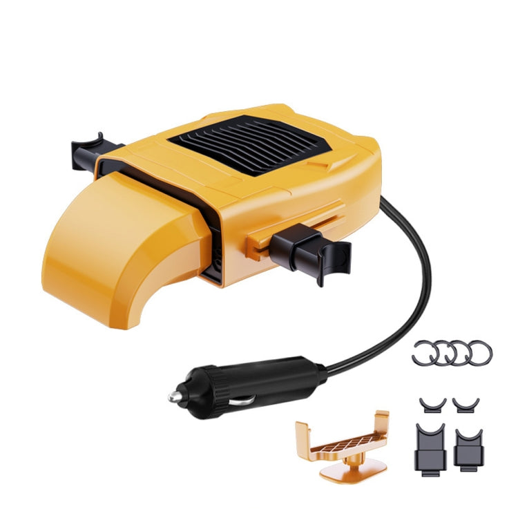 Car 12V Heater Defrost Snow Defogger, Color: Yellow Dual Use - Heating & Fans by PMC TechLife | Online Shopping South Africa | PMC TechLife | Buy Now Pay Later Mobicred