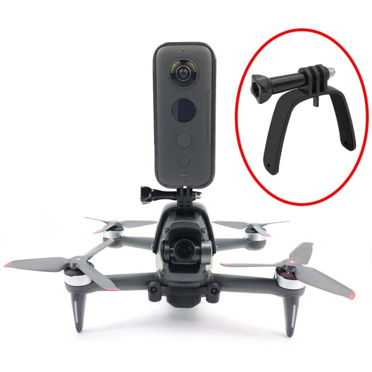 For DJI FPV Top Expansion Adapter Bracket Sports Camera Bracket - Mount & Holder by CQT | Online Shopping South Africa | PMC TechLife | Buy Now Pay Later Mobicred