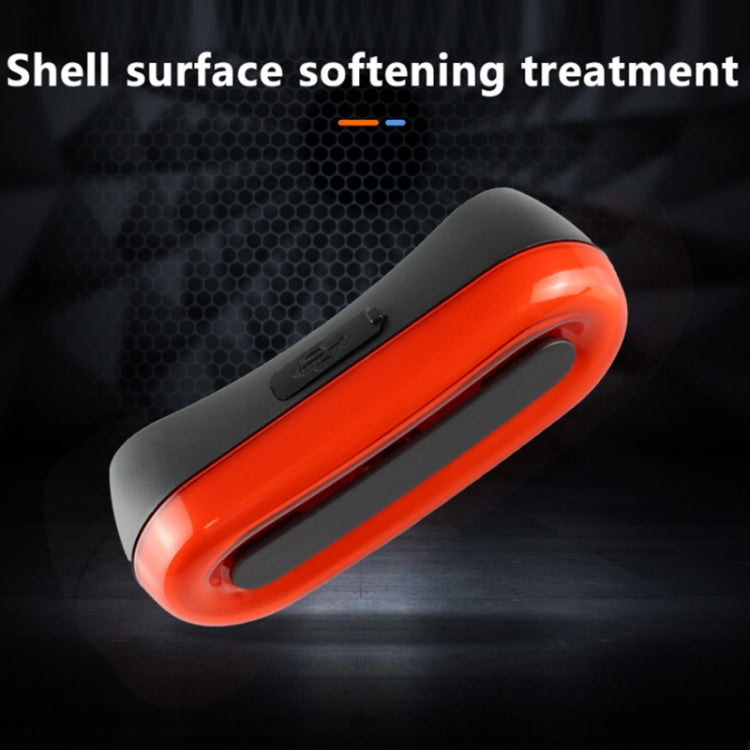 Helmet Blaster Warning Light Bicycle LED Rechargeable Tail Light(Black) - Decorative Lights by PMC TechLife | Online Shopping South Africa | PMC TechLife | Buy Now Pay Later Mobicred