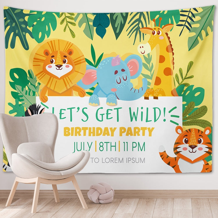 Happy Birthday Photo Backdrop Party Decoration Tapestry, Size: 200x150cm(GT56-7) - Cartoon by PMC TechLife | Online Shopping South Africa | PMC TechLife | Buy Now Pay Later Mobicred
