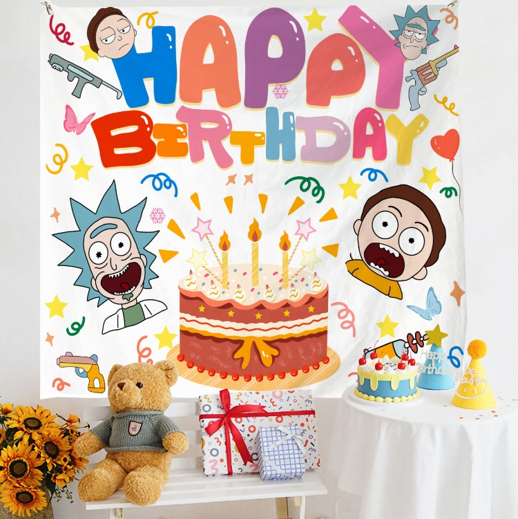 Birthday Layout Hanging Cloth Children Photo Wall Cloth, Size: 150x180cm Velvet(9) - Cartoon by PMC TechLife | Online Shopping South Africa | PMC TechLife | Buy Now Pay Later Mobicred