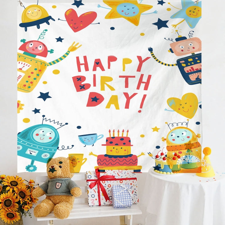 Birthday Layout Hanging Cloth Children Photo Wall Cloth, Size: 150x230cm Velvet(1) - Cartoon by PMC TechLife | Online Shopping South Africa | PMC TechLife | Buy Now Pay Later Mobicred