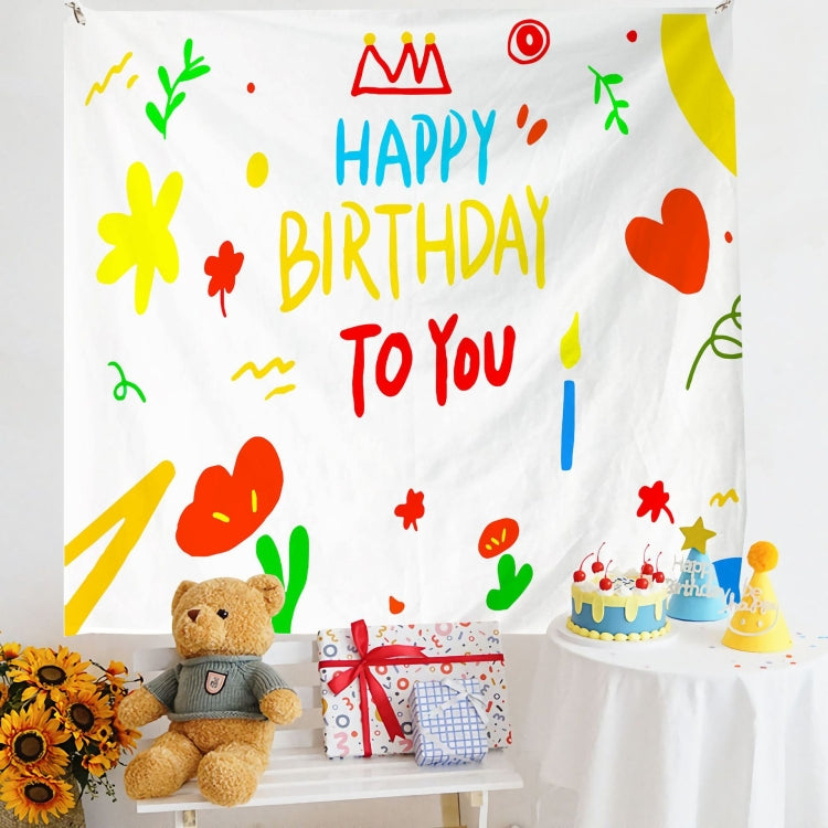 Birthday Layout Hanging Cloth Children Photo Wall Cloth, Size: 150x230cm Velvet(29) - Cartoon by PMC TechLife | Online Shopping South Africa | PMC TechLife | Buy Now Pay Later Mobicred