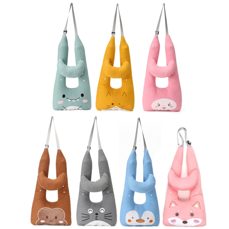 8146 Cartoon Adjustable Car Children Sleep Safety Belt U-shaped Neck Pillow(Yellow Cat) - Seat Belts & Padding by PMC TechLife | Online Shopping South Africa | PMC TechLife | Buy Now Pay Later Mobicred