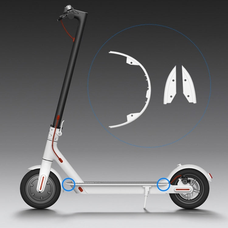 For Xiaomi Mijia M365 Side Protection Cover + Front Rear Bumper(Black) - Accessories & Parts by PMc TechLife | Online Shopping South Africa | PMc TechLife | Buy Now Pay Later Mobicred