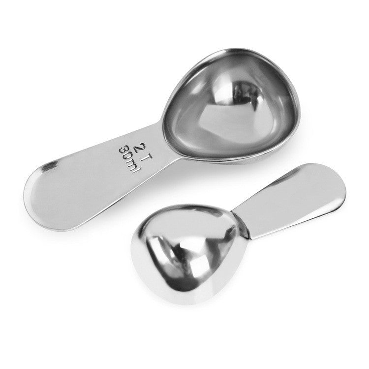 YG-MC12 304 Thickened Stainless Steel Coffee Spoon Scales Scaling Spoon, Specification: Small - free shipping - PMC TechLife - Order now!