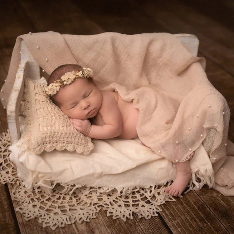 Hollow Lace Round Blanket + Pillow Suit Baby Photography Props(Pink) - Baby Photo Props by PMC TechLife | Online Shopping South Africa | PMC TechLife | Buy Now Pay Later Mobicred