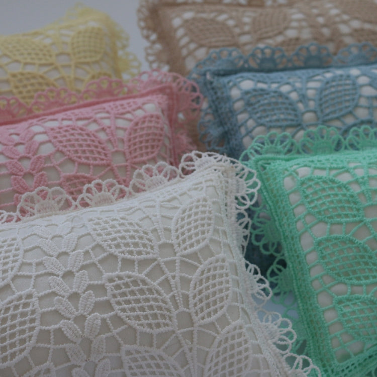 Hollow Lace Round Blanket + Pillow Suit Baby Photography Props(Light Blue) - Baby Photo Props by PMC TechLife | Online Shopping South Africa | PMC TechLife | Buy Now Pay Later Mobicred