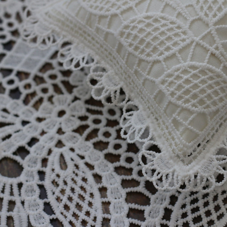Hollow Lace Round Blanket + Pillow Suit Baby Photography Props(Light Green) - Baby Photo Props by PMC TechLife | Online Shopping South Africa | PMC TechLife | Buy Now Pay Later Mobicred