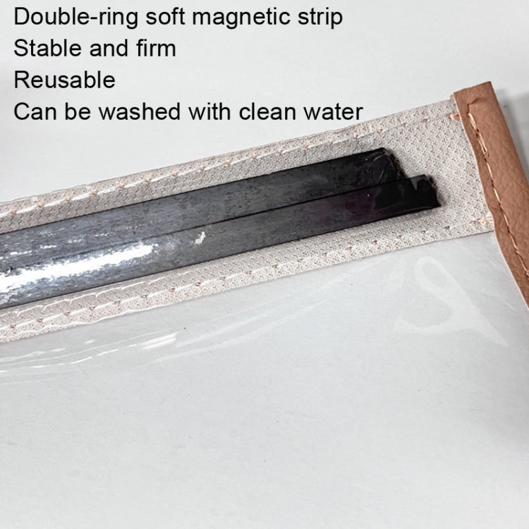 Electric Vehicle Charging Port Magnetic Transparent Rain Cover(Blue) - free shipping - PMC TechLife - Order now!