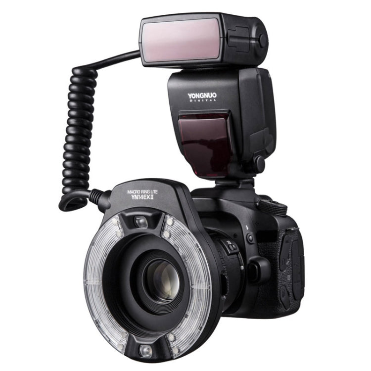 For Canon TTL Oral Insect Insect Teeth Ring Light YONGNUO YN-14EX II Macro Ring Flash Speedlite - free shipping - PMC TechLife - Order now!