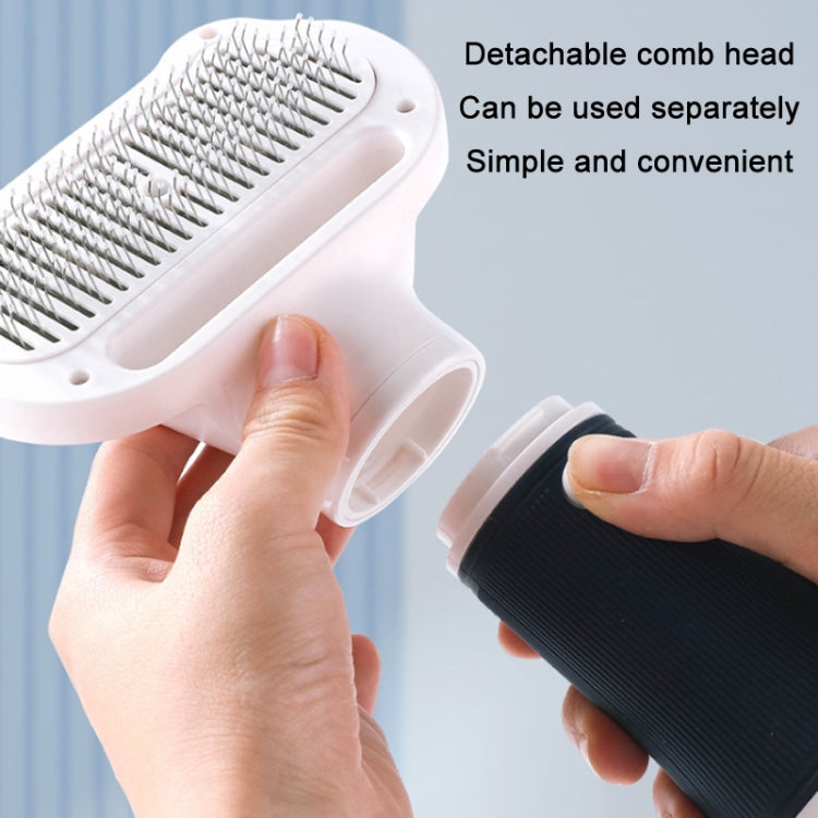 3 in 1 600W Pet Electric High Wind Hair Removal Blowing Combs, Specification: UK Plug 220-240V(Navy) - Brushes & Combs by PMC TechLife | Online Shopping South Africa | PMC TechLife | Buy Now Pay Later Mobicred