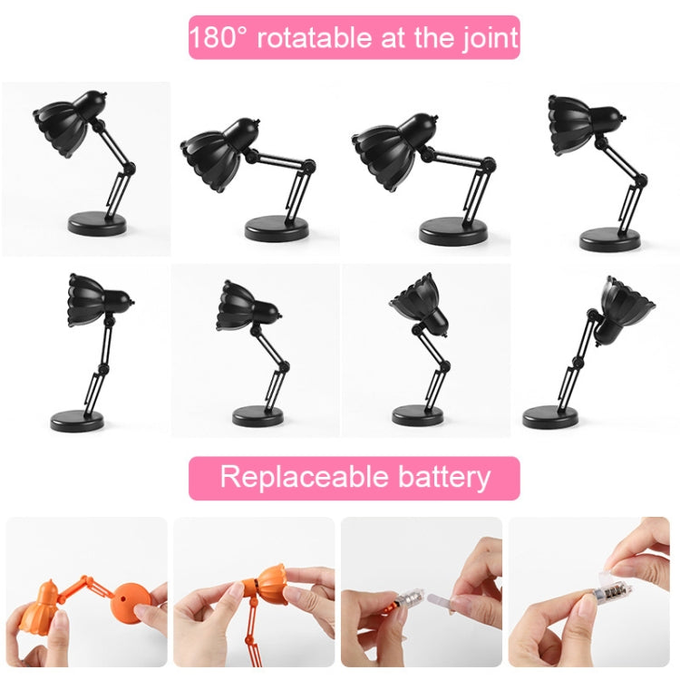 Flower Shape LED Mini Magnetic Table Lamp Foldable Bedside Night Light(09A White) - Bedside Light by PMc TechLife | Online Shopping South Africa | PMc TechLife | Buy Now Pay Later Mobicred