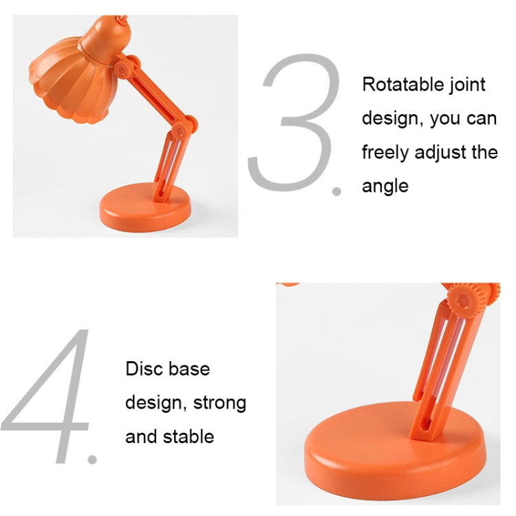 Flower Shape LED Mini Magnetic Table Lamp Foldable Bedside Night Light(09A Rose Red) - Bedside Light by PMc TechLife | Online Shopping South Africa | PMc TechLife | Buy Now Pay Later Mobicred