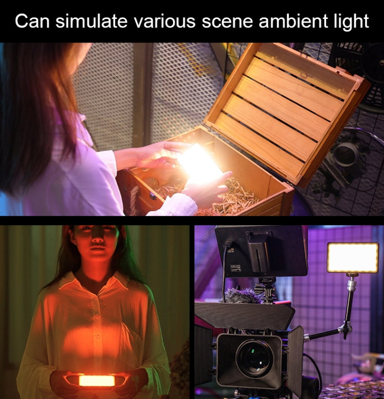 Weeylite RB08P 52LEDs RGB Colorful Light Effect Mini Photography Fill Light - free shipping - PMC TechLife - Order now!