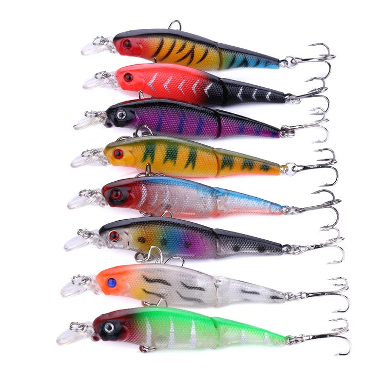 HENGJIA JM010 9cm 7g 2 Sections Bionic Bait With Beads Diving Mino Fake Bait(7) - Fishing Lures by HENGJIA | Online Shopping South Africa | PMC TechLife