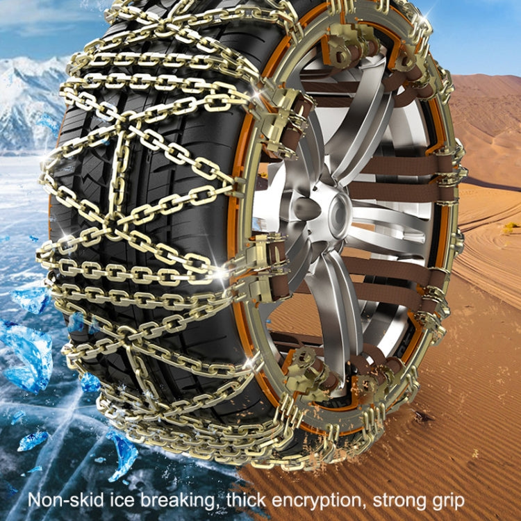 Car Tire Truck SUV Snow Winter Emergency Anti-Skid Chain, Style: Field Type (Large) - Car Road Trouble Clearer by PMC TechLife | Online Shopping South Africa | PMC TechLife | Buy Now Pay Later Mobicred
