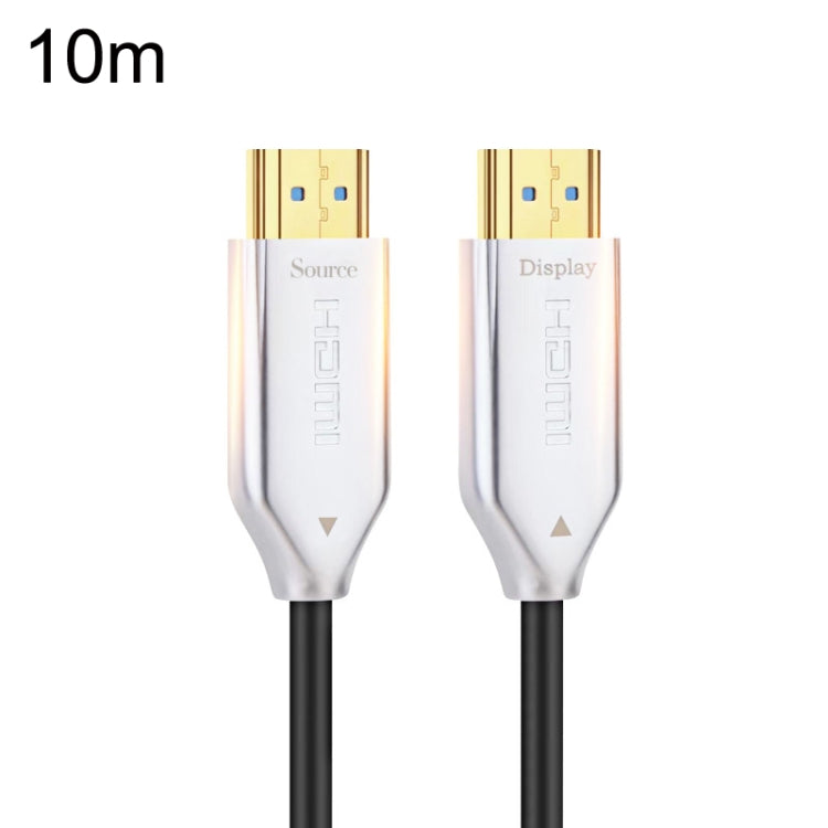 2.0 Version HDMI Fiber Optical Line 4K Ultra High Clear Line Monitor Connecting Cable, Length: 10m(White) - Cable by PMC TechLife | Online Shopping South Africa | PMC TechLife