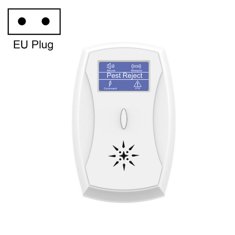 Household Mute Low Power Ultrasonic Insect Repeller, Specification: EU Plug(White) - free shipping - PMC TechLife - Order now!