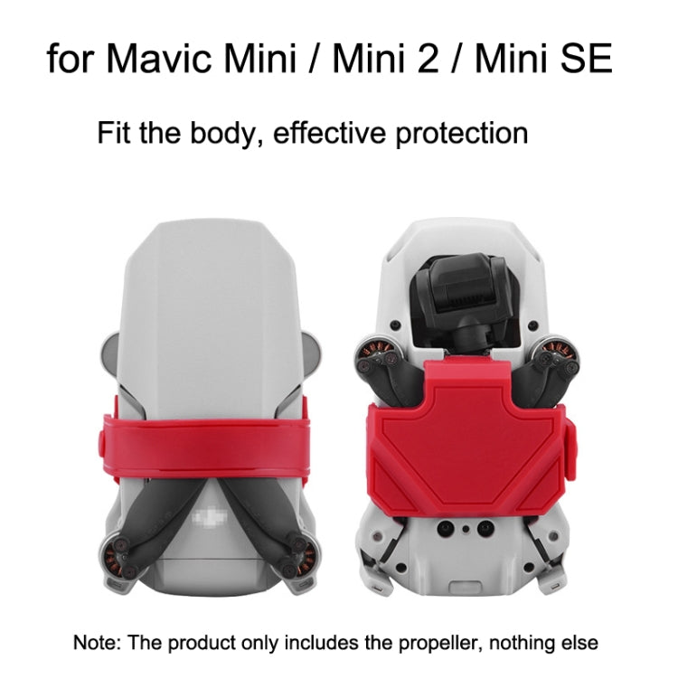 BRDRC DJI-8936 For DJI Mavic Mini / Mini 2 / Mini SE Beam Paddle Device Propeller Blade Retainer(Red) - Other by BRDRC | Online Shopping South Africa | PMC TechLife | Buy Now Pay Later Mobicred