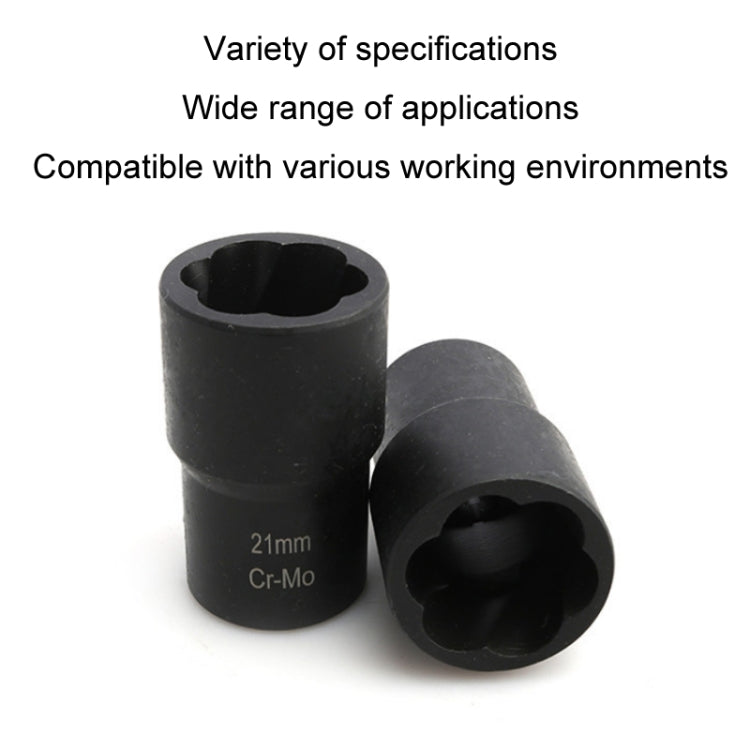 Car Tire Damaged Nut Non-slip Removal Socket Wrench Set - Tire Repair & Installation Tools by PMC TechLife | Online Shopping South Africa | PMC TechLife