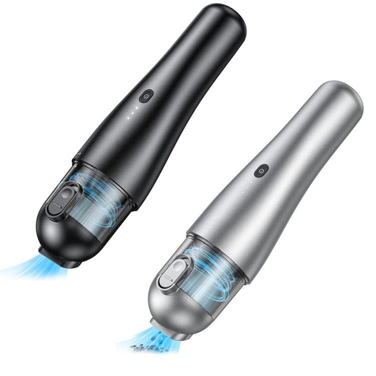 P06 12V High Power Portable Wireless Vehicles / Household Vacuum Cleaner(Silver White) - Vacuum Cleaner by PMC TechLife | Online Shopping South Africa | PMC TechLife | Buy Now Pay Later Mobicred