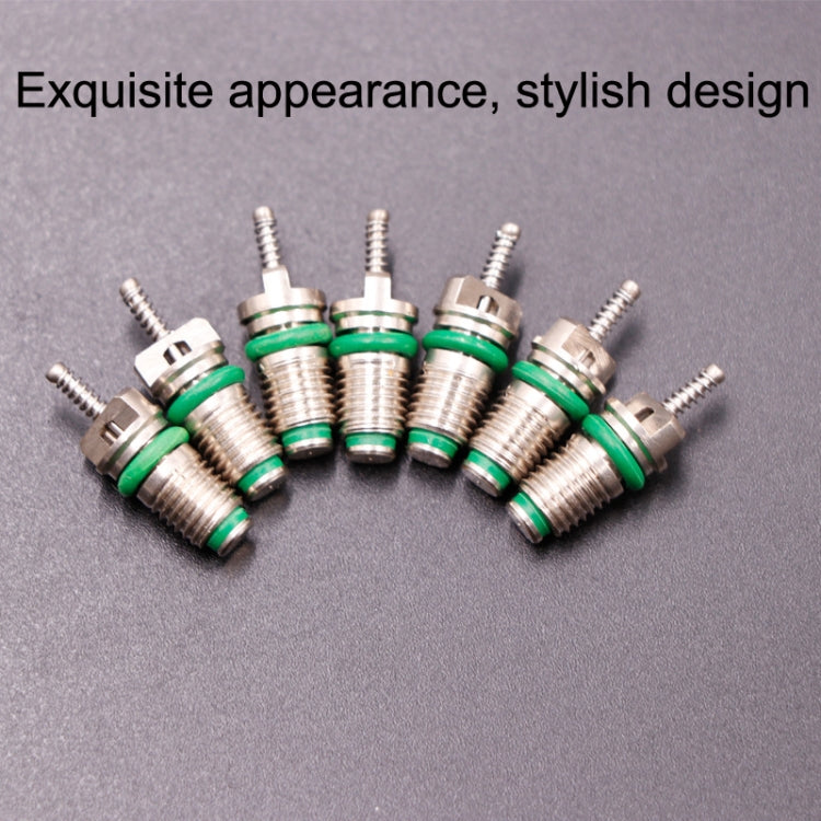 R134A Auto Air Conditioned Valve Core Mouth Fast Exhaust Valve(Green) - Air Conditioning System by PMC TechLife | Online Shopping South Africa | PMC TechLife