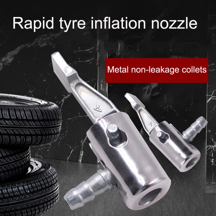 2pcs Vehicle Inflatable Pump Tube Joint Tire Mouth Gas Mouth Tube Fast Connector Inflatable Pump Can Be Relieved - Inflatable Pump by PMC TechLife | Online Shopping South Africa | PMC TechLife