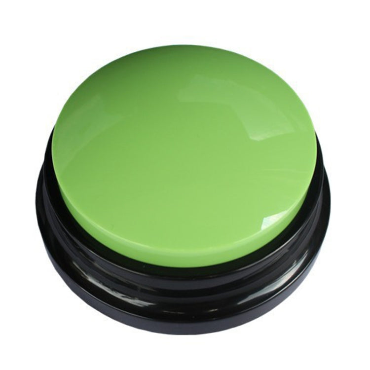 Pet Communication Button Dog Vocal Box Recording Vocalizer, Style: Recording Model(Green) - Training Aids by PMC TechLife | Online Shopping South Africa | PMC TechLife | Buy Now Pay Later Mobicred
