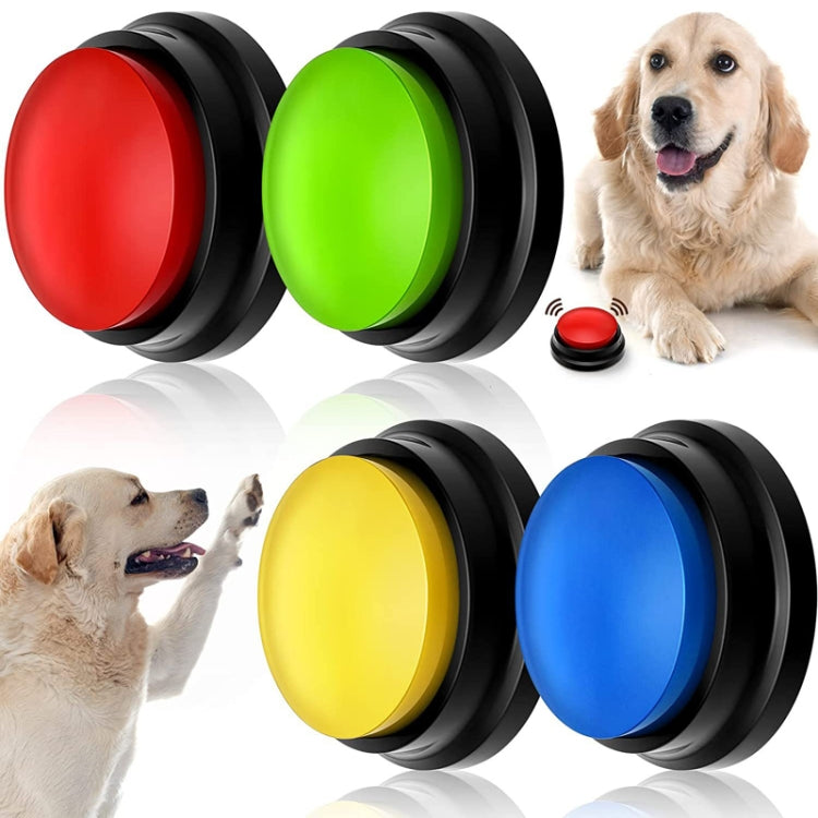 Pet Communication Button Dog Vocal Box Recording Vocalizer, Style: Recording Model(Rose Red) - Training Aids by PMC TechLife | Online Shopping South Africa | PMC TechLife | Buy Now Pay Later Mobicred