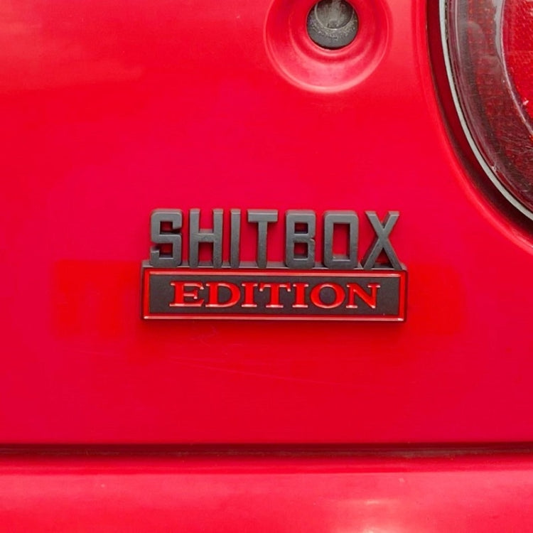 5pcs Car Body Rear Modification Badge Plate Label(Silver Red) - Decorative Sticker by PMC Jewellery | Online Shopping South Africa | PMC Jewellery | Buy Now Pay Later Mobicred