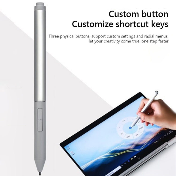 For HP Elitebook And ZBook X360 1030 G2/G3 Bluetooth Anti-touch Touch Pen(Silver) - Stylus Pen by PMC TechLife | Online Shopping South Africa | PMC TechLife