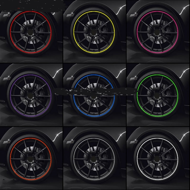 8m/roll Car Wheel General Sticker Modified Protection Sticker Anti-collision Strip(Black) - Decorative Strip by PMC TechLife | Online Shopping South Africa | PMC TechLife | Buy Now Pay Later Mobicred